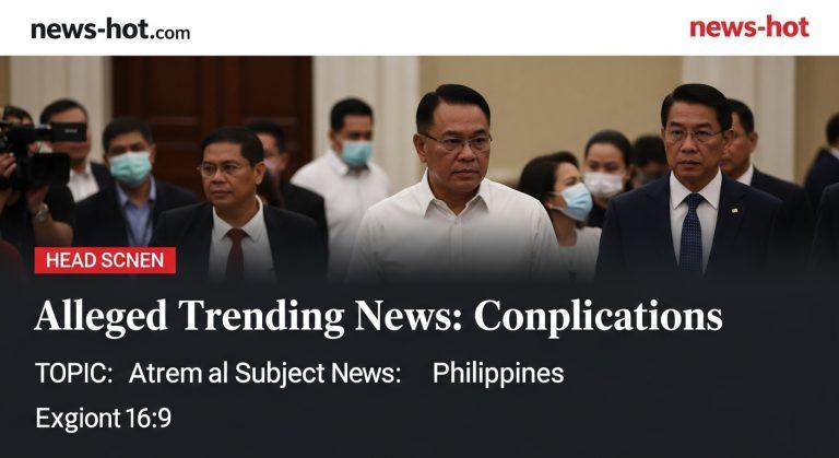 Newsroom analyzing alleged Trending News Philippines through digital media lenses