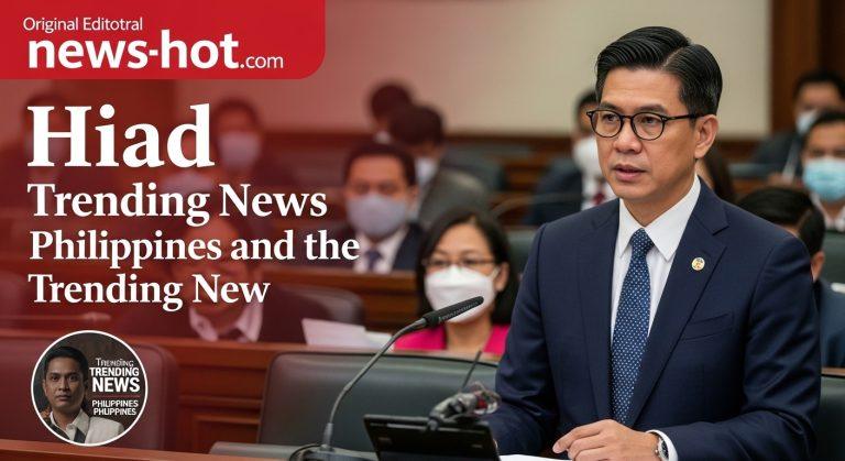 Editorial collage of a Philippine city skyline with overlaid digital trend graphs.